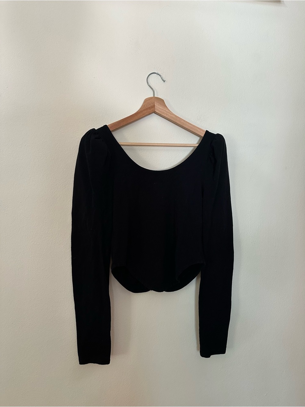 Free People corset back blouse